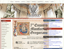 Tablet Screenshot of montfort.org.br